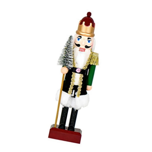 Nutcracker Decor Ornament Figure Plastic Material Classic Musical Accent for Holiday Parties Collectors