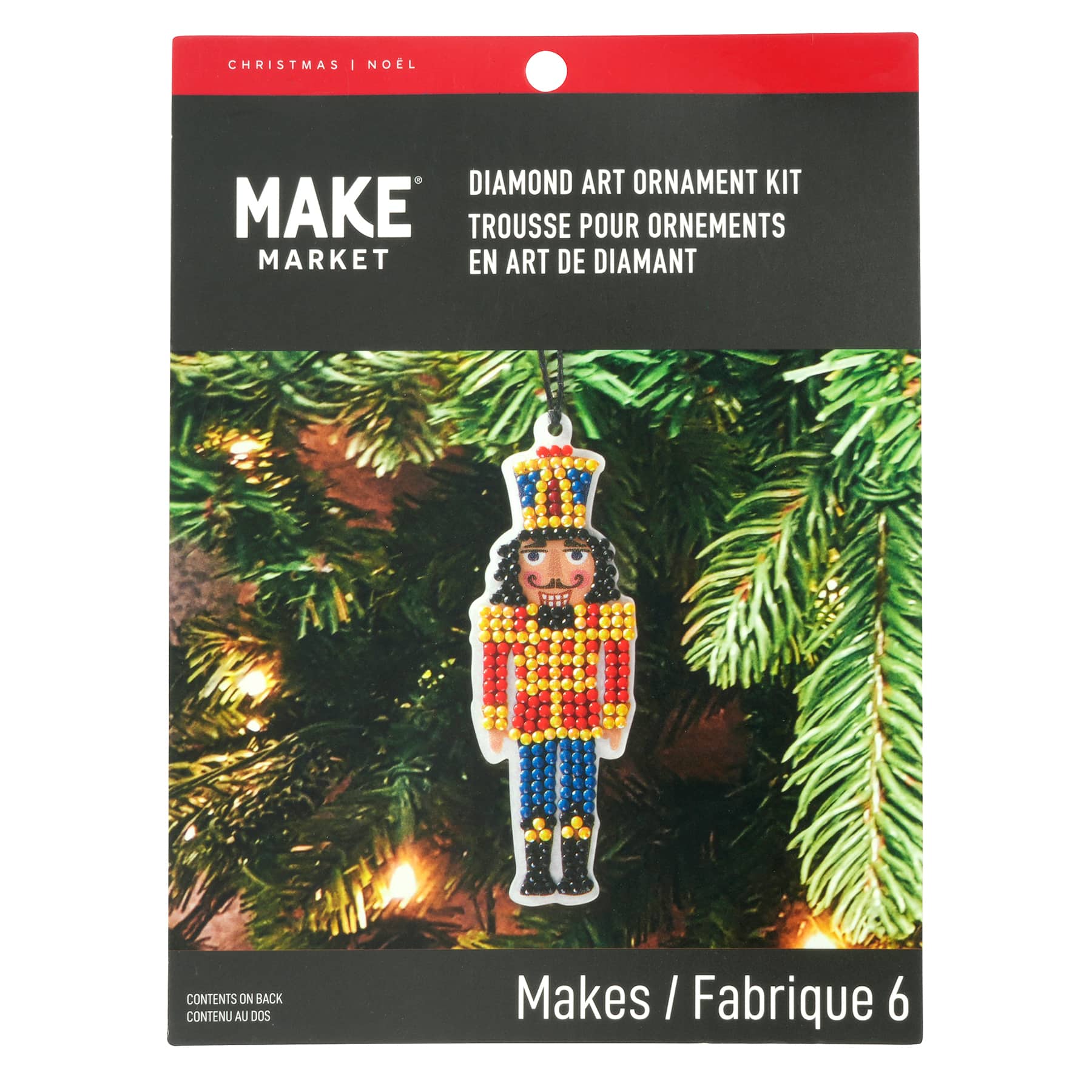 Nutcracker Diamond Art Ornament Kit by Make Market® ChristmasChristmas