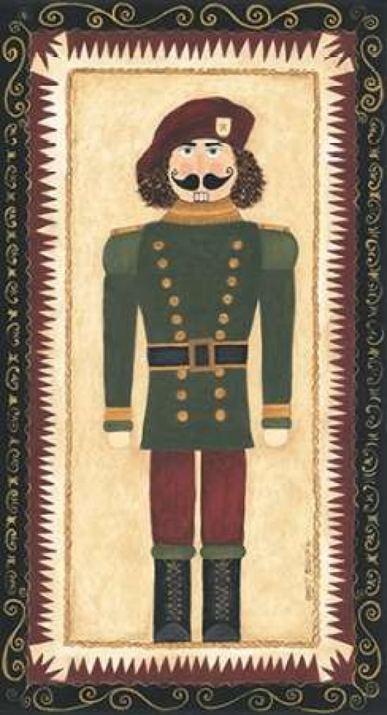 Nutcracker IV Canvas Art - Cindy Shamp (12 x 18)