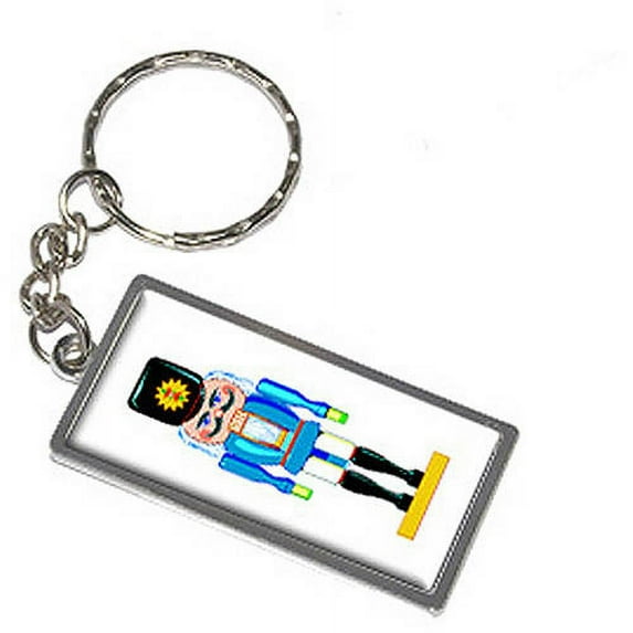 Nutcracker Keychain Key Chain Ring