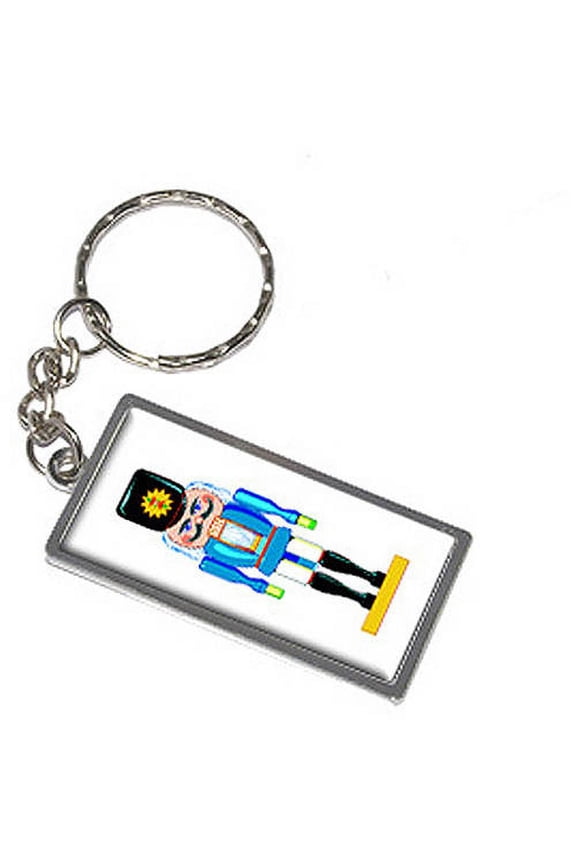 Nutcracker Keychain Key Chain Ring