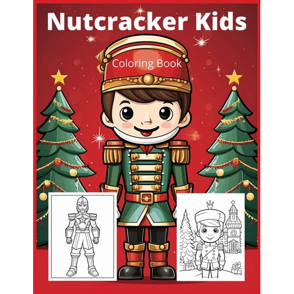Nutcracker Kids Coloring Book, (Paperback)