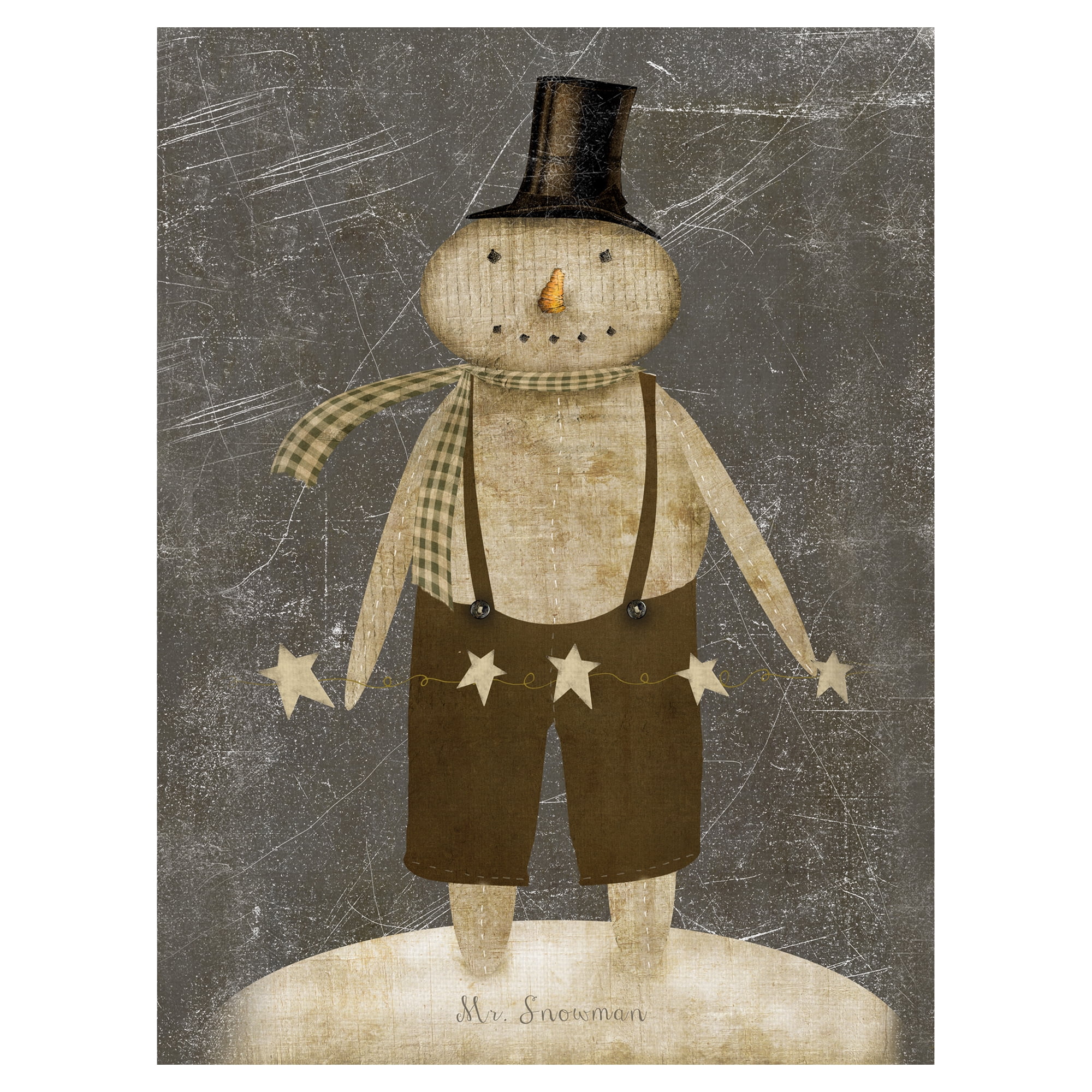 Nutcracker King by Beth Albert Christmas Canvas Art Print