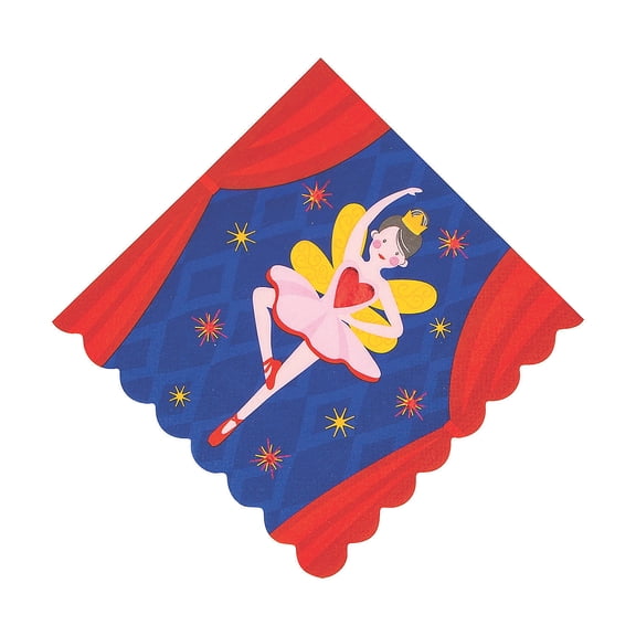 Nutcracker Lunch Napkins - Party Supplies - 16 Pieces