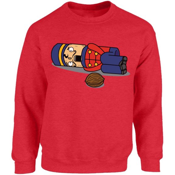 Nutcracker Merry Christmas Women Men Crewneck Holiday Gift - S M L XL 2XL 3XL 4XL 5XL Xmas Graphic Tee - Unisex Sweatshirt for Her Christmas Sweater for Him