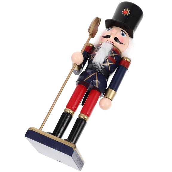 Nutcracker Ornament Boy Decor Christmas Decorations Decorate Wood