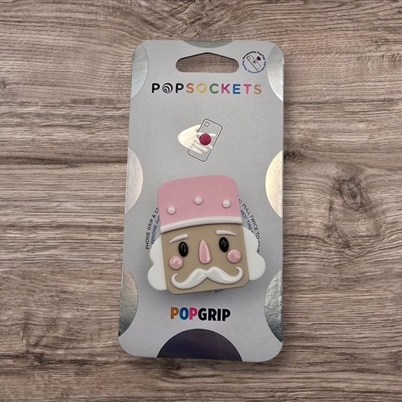 Nutcracker Phone Grip: 3D Printed or Resin, Personalized Pop-Up Style