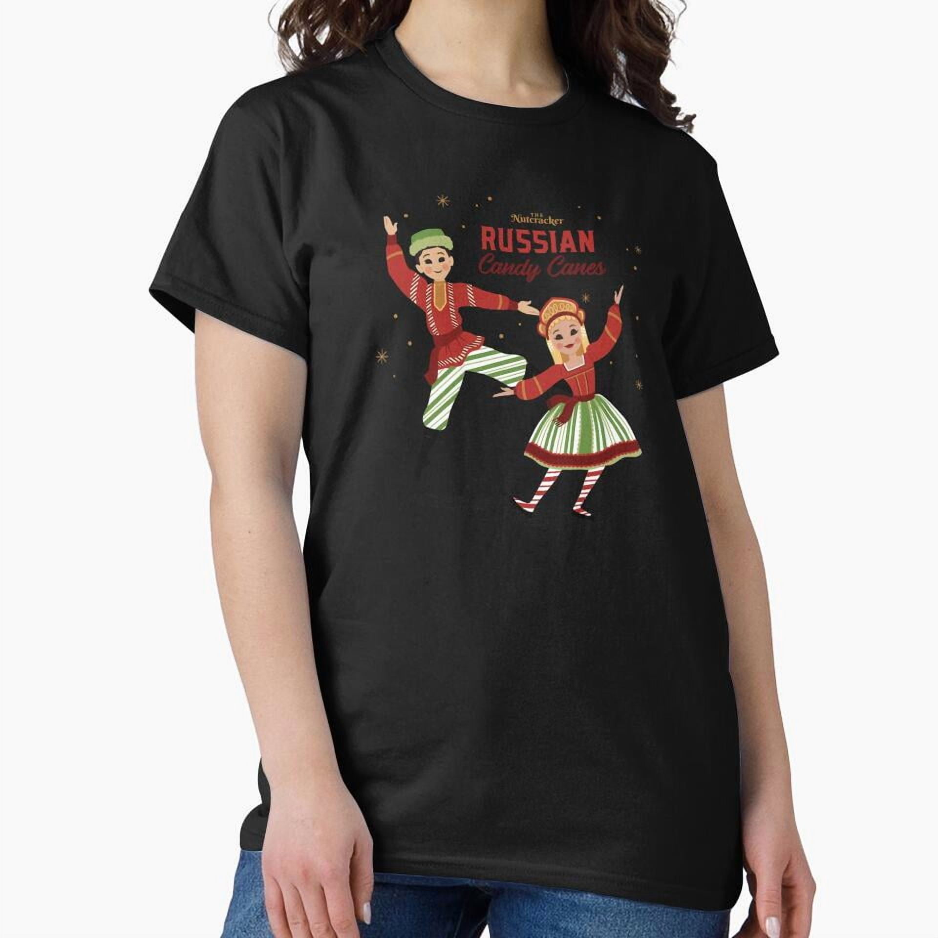 Nutcracker Russian Candy Cane Dancers Festive Holiday Ballet Art Unisex ...