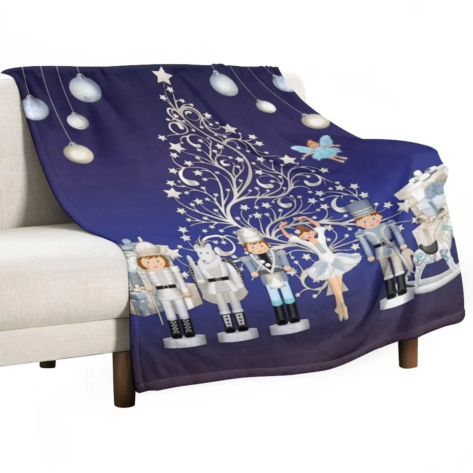 iScream Nutcracker Ballet Plush Blanket