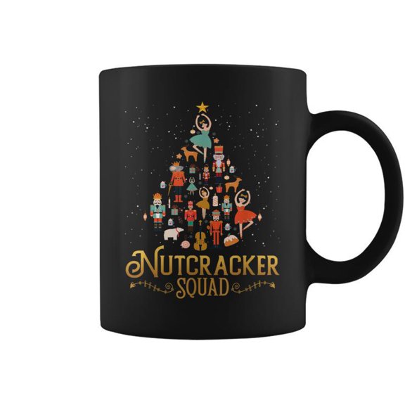 Nutcracker Squad Ballet Dance Lovely Christmas Coffee Mugs