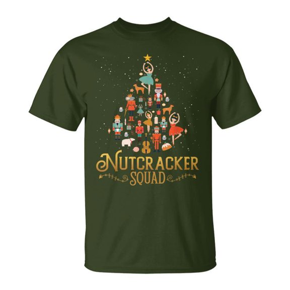Nutcracker Squad Ballet Dance Lovely Christmas TShirt