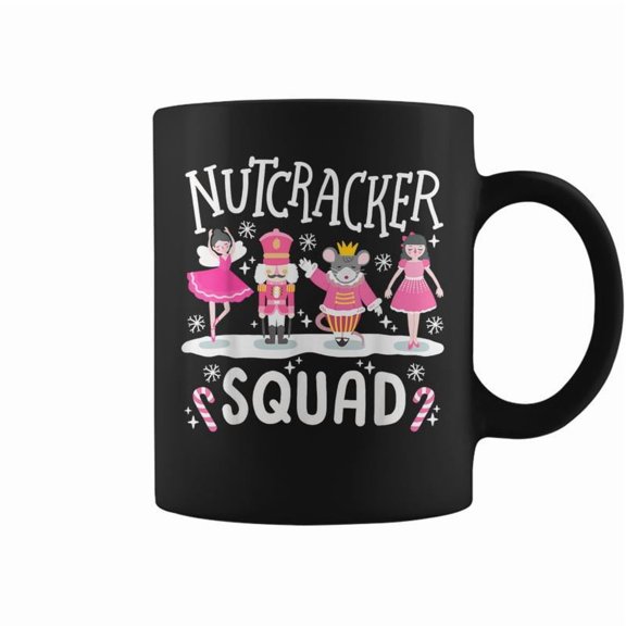 Nutcracker Squad Holiday Christmas Family Matching Coffee Mugs