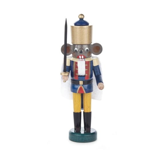 Nutcracker Suite Mouse King German Wood Miniature Christmas Nutcracker 5 Inch