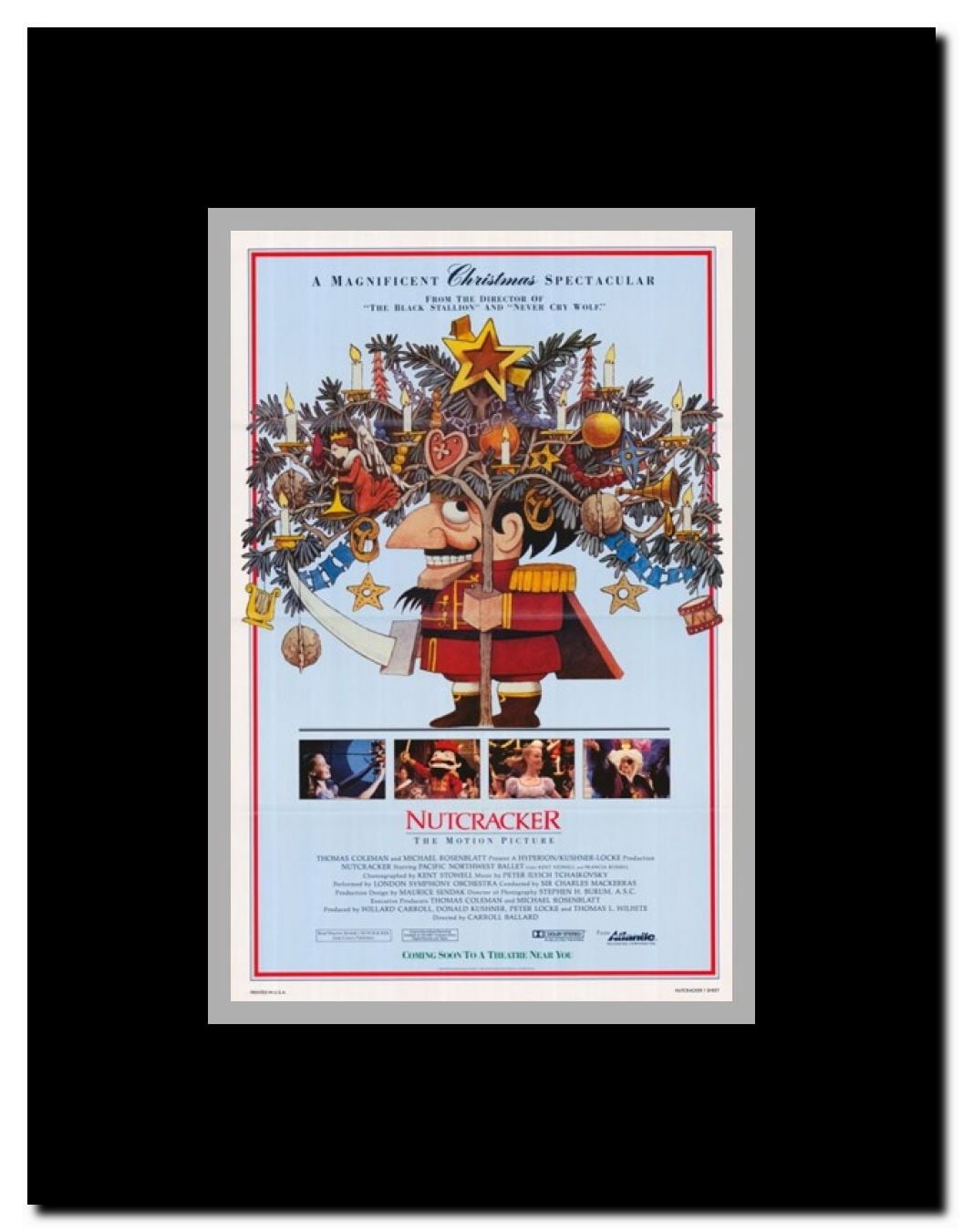 Nutcracker: The Motion Picture Framed Movie Poster