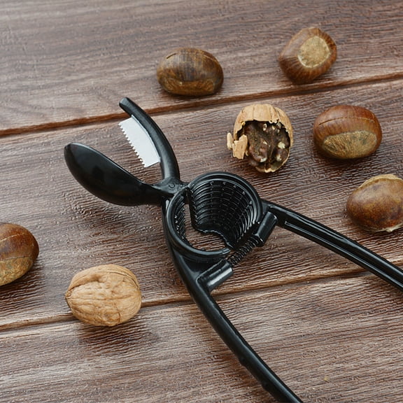 Nutcracker Tool Heavy Duty Alloy Nut Cracker Pliers with Lid for Walnuts Pecans Hazelnuts Macadamia Easy Nut Shelling for Home Kitchen