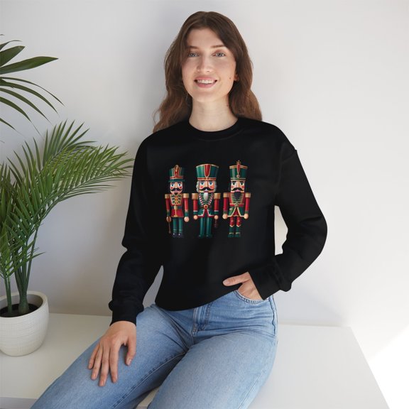 Nutcracker Woman Sweatshirts, Christmas Nutcracker Sweatshirts, Nutcracker