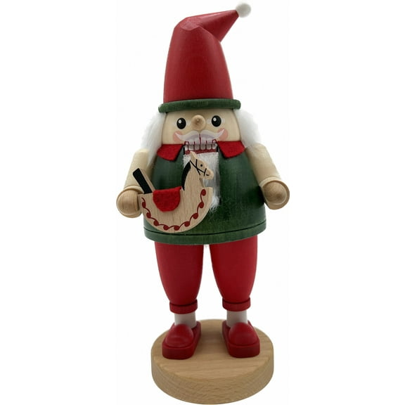 Nutcracker dwarf with rider, 23 cm high, original Erzgebirge by Richard Glsser Seiffen