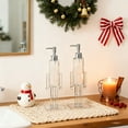 thumbnail image 1 of Nutcracker soap Dispenser, 11.8" Acrylic Clear Nutcracker Soap Dispenser Xmas Decorative Hand Pump Refillable Christmas Lotion Container for Xmas Kitchen Bathroom Counters Decor, 1 of 7