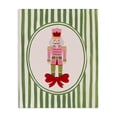 thumbnail image 1 of Stupell Industries Nutcracker with Ribbon Stripes Canvas Wall Art, design by Courtney Haley, 20 x 16, 1 of 7