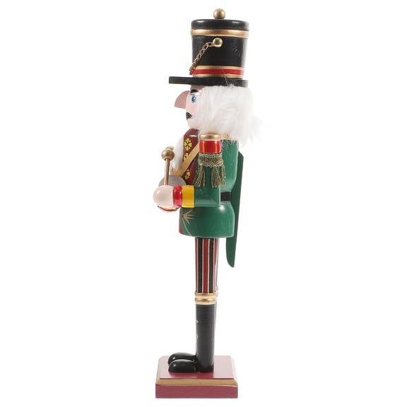 ifundom Christmas Nutcracker Ornament 1-Pack Plastic Holiday Decoration with Festive Unique Design for Seasonal Decor