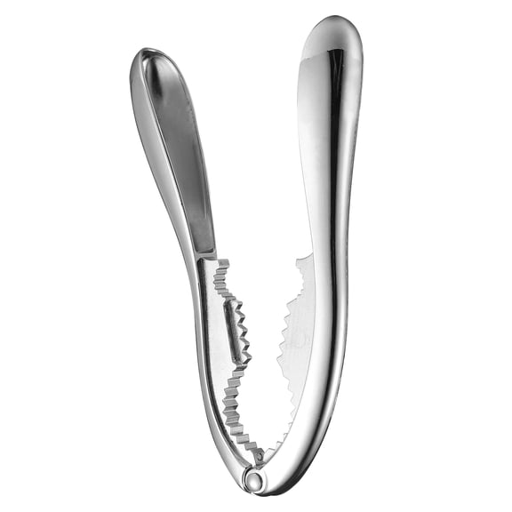 Walnut Nutcracker Handheld Zinc Alloy Opener for Home Use Silver 1 Pc