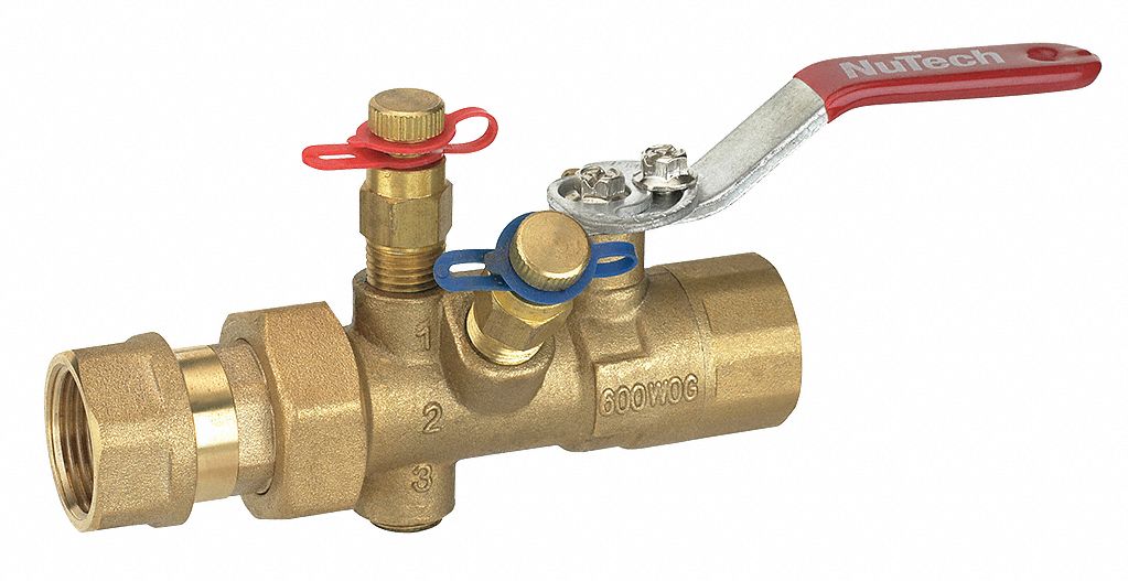 Nutech Manual Balancing Valve,3/4 In,FNPT MB1E1A075F075F