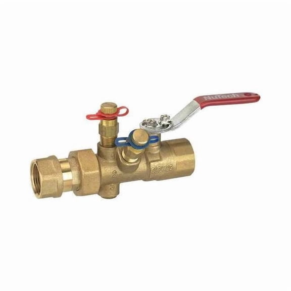 Nutech Manual Balancing Valve,3/4 In,FNPT MB1E-1A-075F-075F