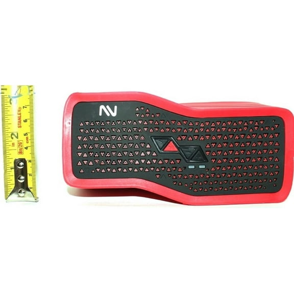 Bluetooth Stereo Speaker w/Microphone COLOR: RED
