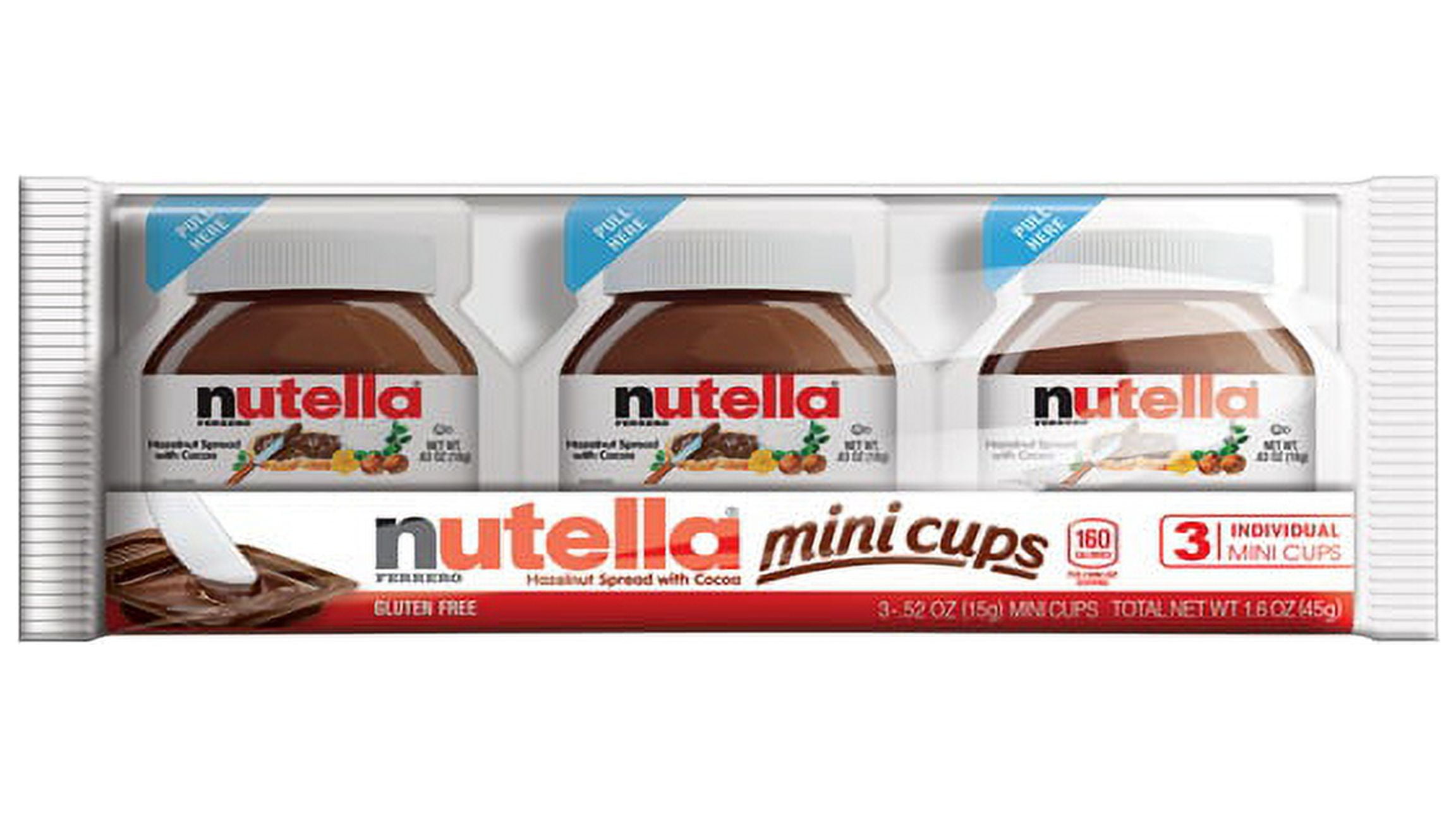 Nutella Mini Cups 3pk