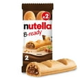 thumbnail image 1 of Nutella B-ready, 2 Snack Bars, Hazelnut Spread with Cocoa, Individually Wrapped, Snack Bar Pack, 1 of 7