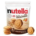 thumbnail image 1 of Nutella Biscuits, 20 Count Cookies, Hazelnut SMRSpread with Cocoa, Kids Snacks, 9.7 oz, 1 of 5