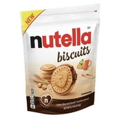 Nutella Biscuits Hazelnut Spread with Cocoa Sandwich Cookies (Pack of 4)