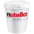 thumbnail image 1 of Nutella Chocolate Hazelnut Spread, Bulk Size for Food Service (3kg) 6.6 lb Tubs, 2pk, 1 of 8