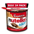 thumbnail image 1 of Nutella & GO!UMRT&nbsp;Bulk 24 Pack, Hazelnut and Cocoa Spread with Breadsticks, Stocking Stuffers, Snack Cups, 1.8 oz Each, 1 of 10