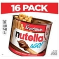 Nutella & GO! Hazelnut and Cocoa Spread + Breadsticks, 1.8 oz., 16 pk.