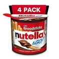 thumbnail image 1 of Nutella & GO! Hazelnut and Cocoa Spread with Breadsticks, Snack Pack, 1.9 oz each, 4 Pack, 1 of 3