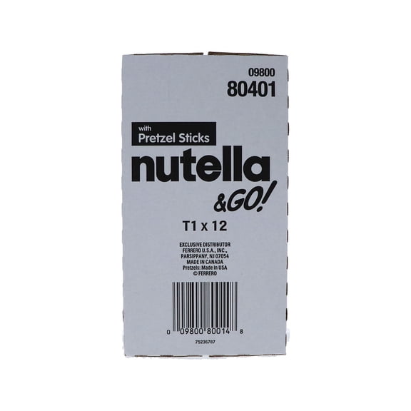 Nutella & Go, Pretzel (12 Count)