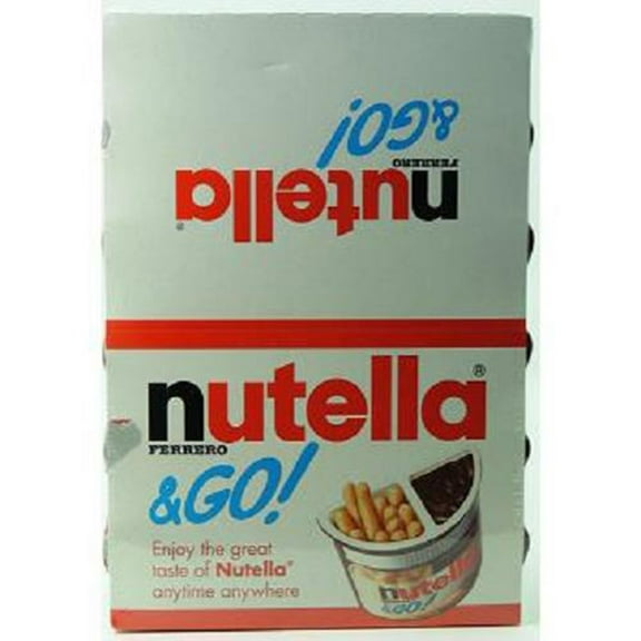 Nutella & Go, With Breadsticks, Count 12 (1.8 oz) - Snacks / Grab Varieties & Flavors