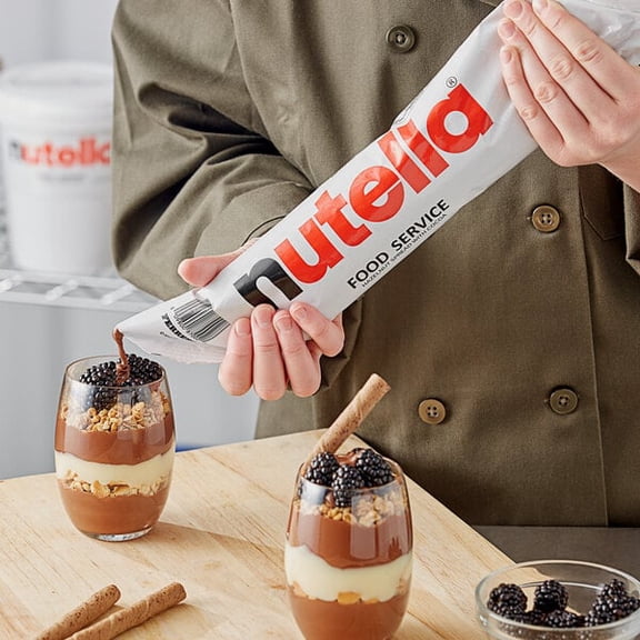 Nutella Hazelnut Spread 2.2 lb. Piping Bag - 6/Case