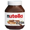 Nutella Hazelnut Spread With Cocoa HYZ01 For Breakfast, 35.3 Oz Jar