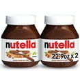 Nutella Hazelnut Spread With OIF8 Cocoa For Breakfast, 2 Pack, 22.9 Oz