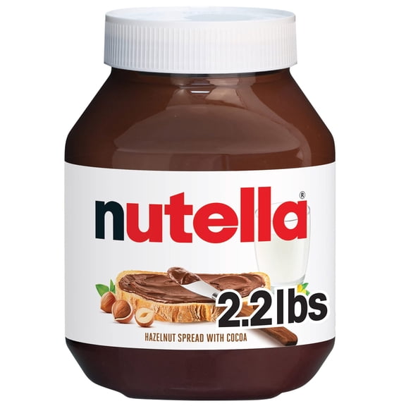 Nutella Hazelnut Spread with Cocoa 35.3 oz Jar (Pack of 10)