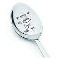 thumbnail image 1 of Nutella Spoon Personalised Long Spoon for Chocolate Cream Valentine\'s Day Gift, 1 of 6