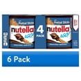 thumbnail image 1 of (6 pack) Nutella & GO! Chocolate Hazelnut Spread with Cocoa + Pretzel Sticks, 4 Snack Packs, 1.9 oz Each, 1 of 19