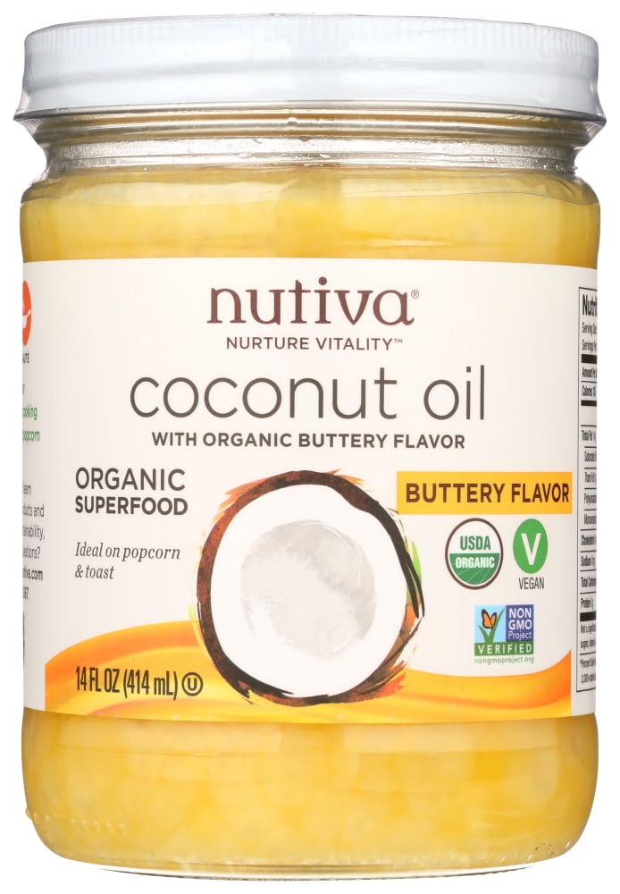 Organic Coconut Oil Buttery Flavor