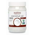 thumbnail image 1 of Nutiva Organic, Unrefined, Virgin Coconut Oil, 15 Fl Oz (Pack of 1) & Organic, Steam Refined Coconut Oil from non-GMO, Sustainably Farmed Coconuts, 15 Fl Oz (Pack of 1), 1 of 2