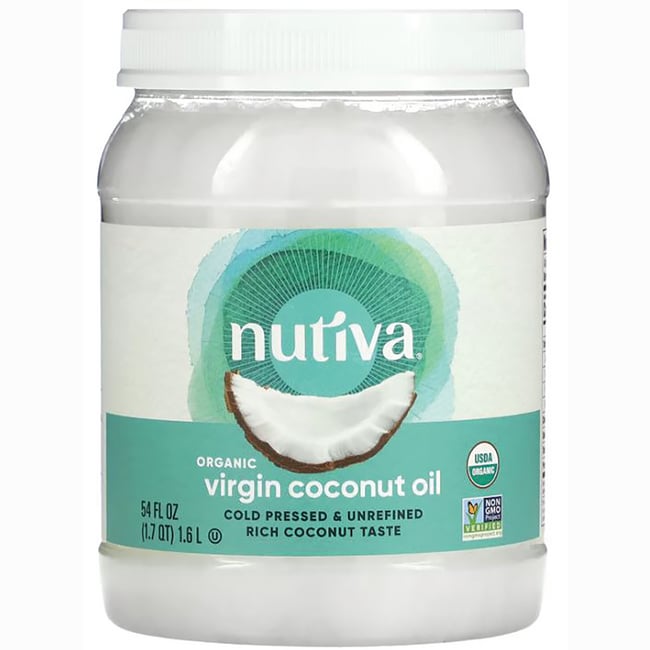 Nutiva Organic, Unrefined, Virgin Coconut Oil, 54 Fl Oz (Pack of 1) - image 1 of 5