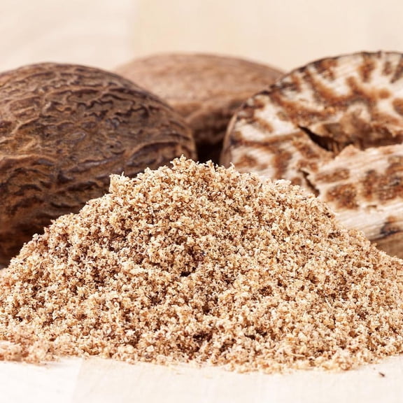NY SPICE SHOP Ground Nutmeg - 08 Ounce - Powdered Nutmeg - Nutmeg Ground Spice - Nutmeg Spice - Jaiphal Powder - Myristica Fragrans