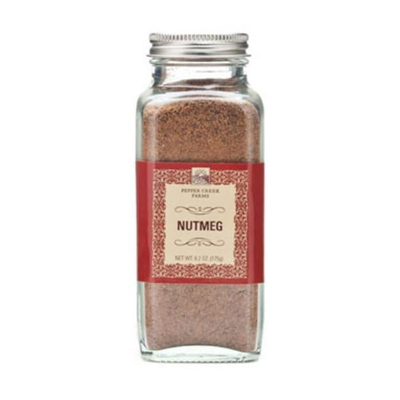 Nutmeg Pack of 6 - Warm and Sweet Spice for Desserts Beverages and Savory Dishes