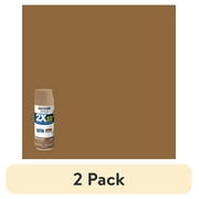 (2 pack) Nutmeg, Rust-Oleum American Accents 2X Ultra Cover Satin Spray Paint- 12 oz